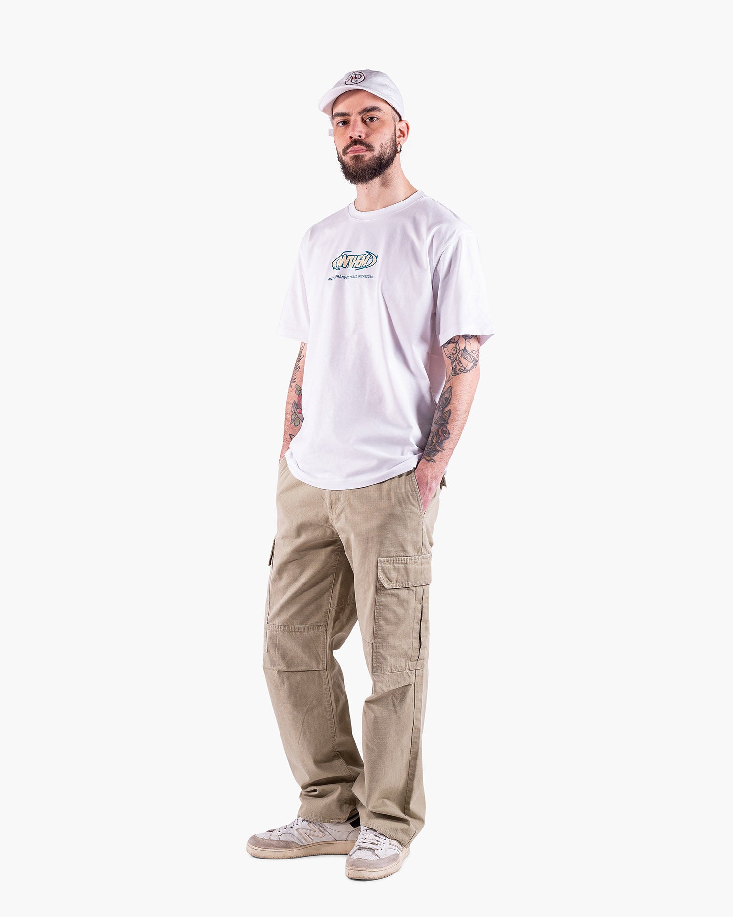 Anthem Brand Felpa T-shirt Cotone Uomo Streetwear Made in Italy Sostenibile