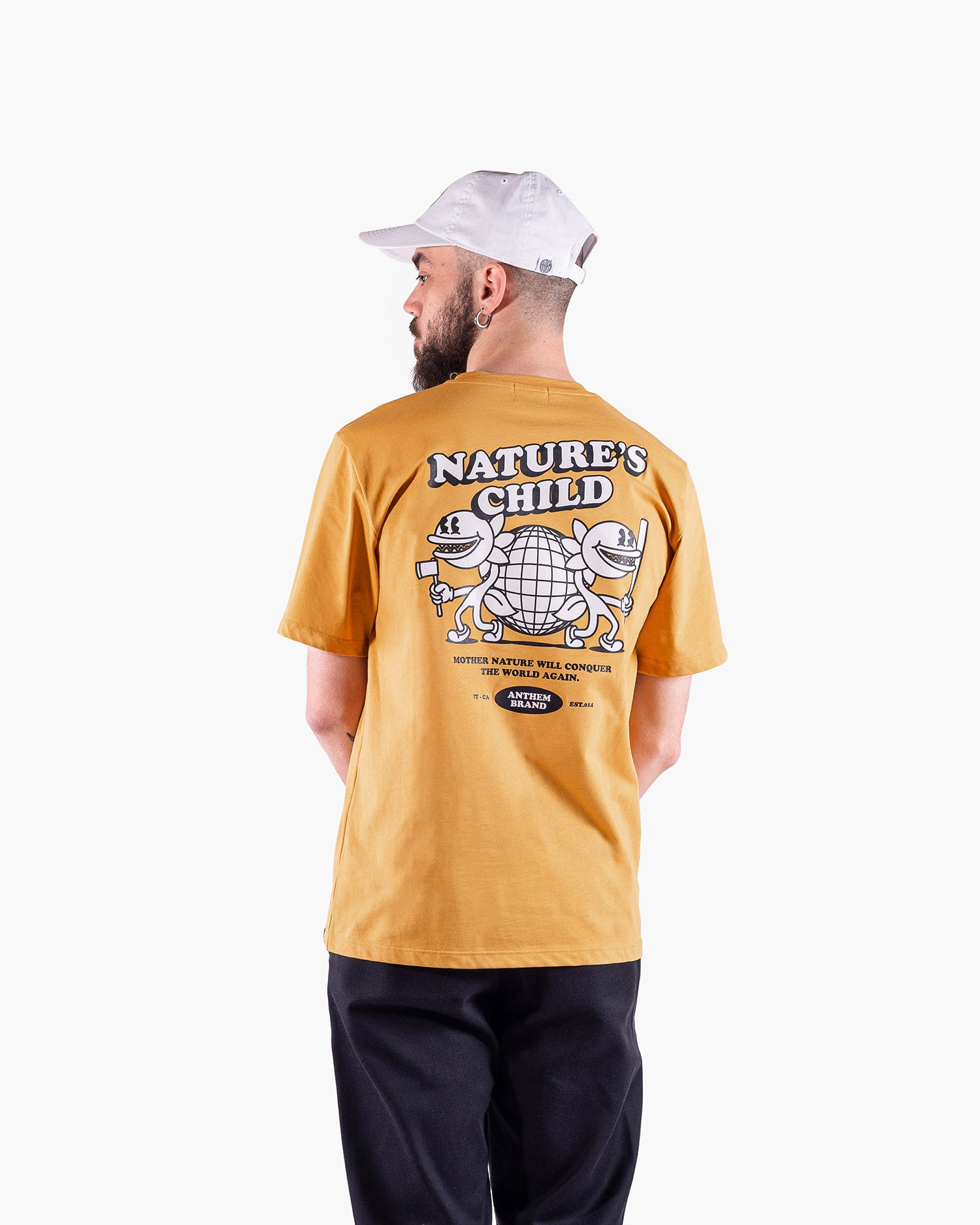 Anthem Brand T-shirt Cotone Uomo Streetwear Made in Italy Sostenibile