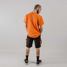 T-shirt con tasca mesh termo saldata sul petto