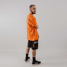 T-shirt con tasca mesh termo saldata sul petto