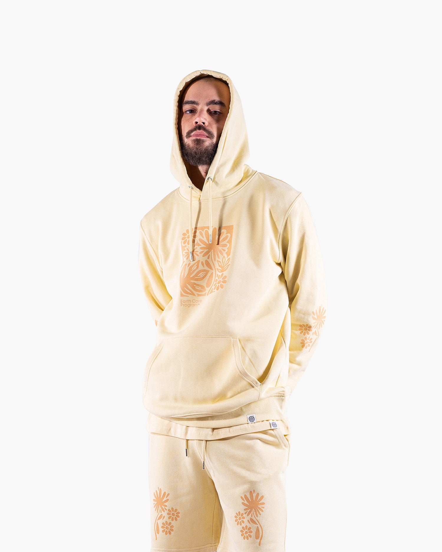 Anthem Brand Felpa Cappuccio Uomo Cotone Organico Abbigliamento Streetwear Made in Italy Sostenibile