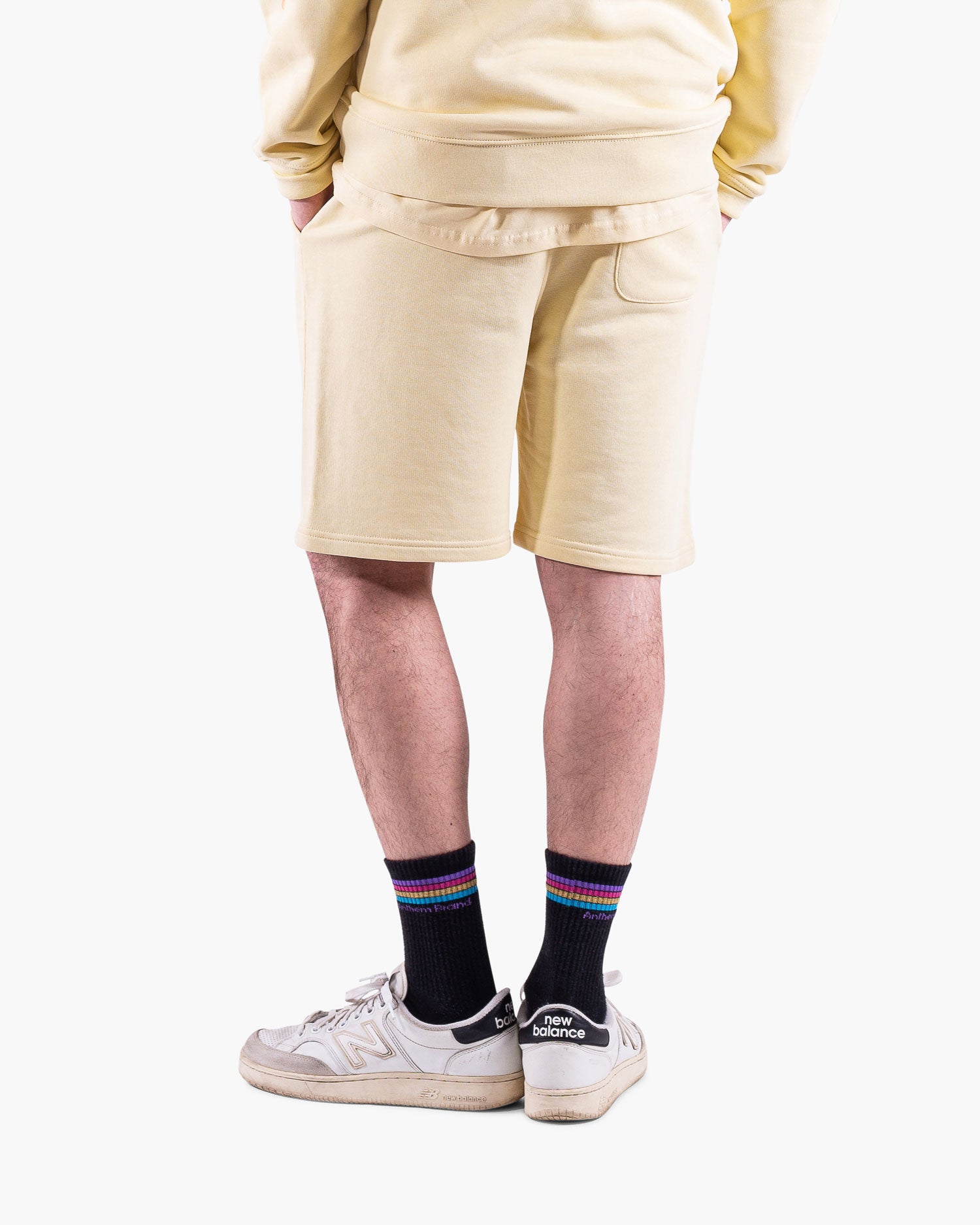 Anthem Brand Pantalone Corto Uomo Cotone Organico Abbigliamento Streetwear Made in Italy Sostenibile