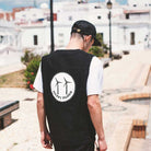 Anthem Brand Happy Place Denim Vest Gilet Smanicato Jeans Uomo