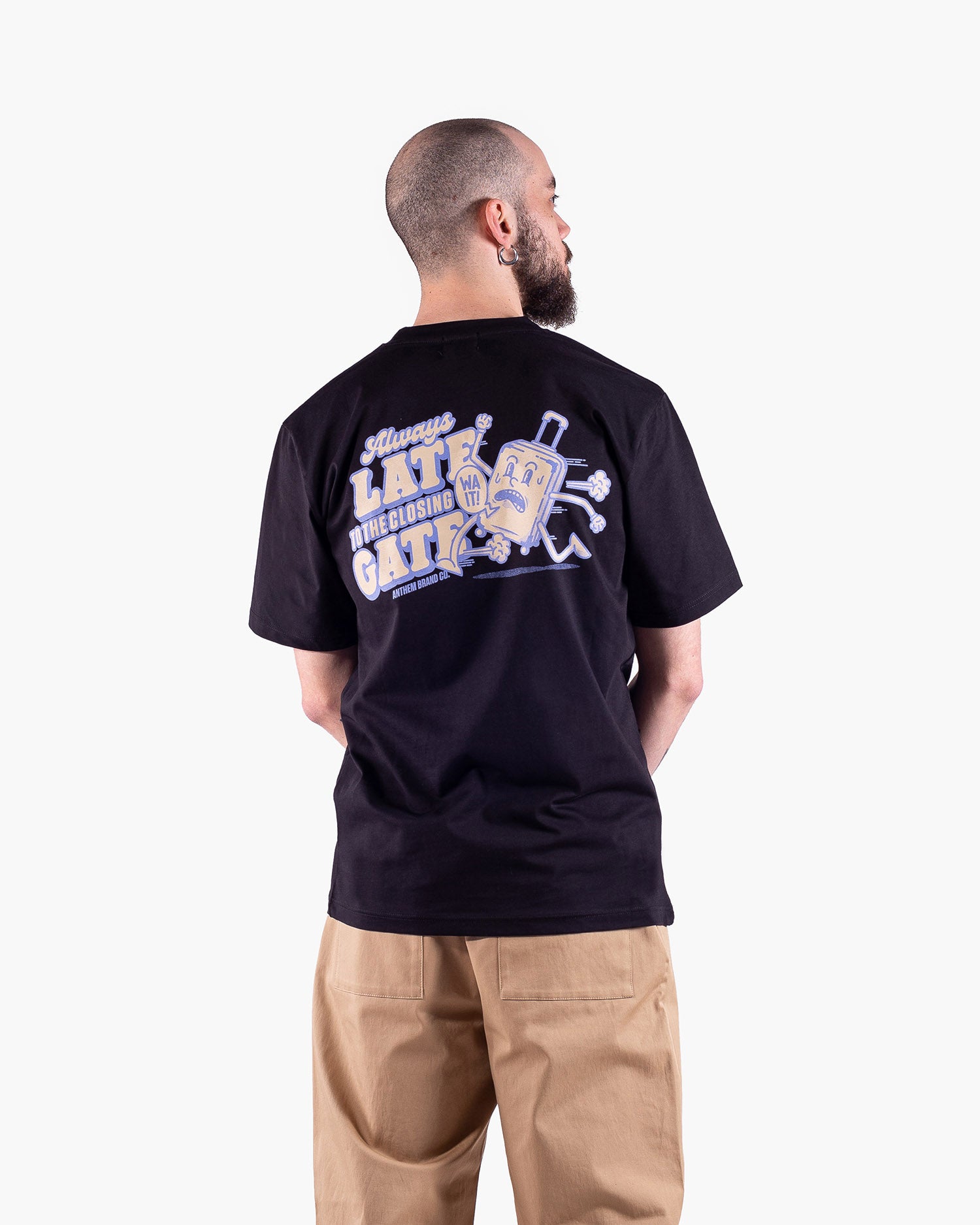 Anthem Brand T-shirt Cotone Uomo Streetwear Made in Italy Sostenibile