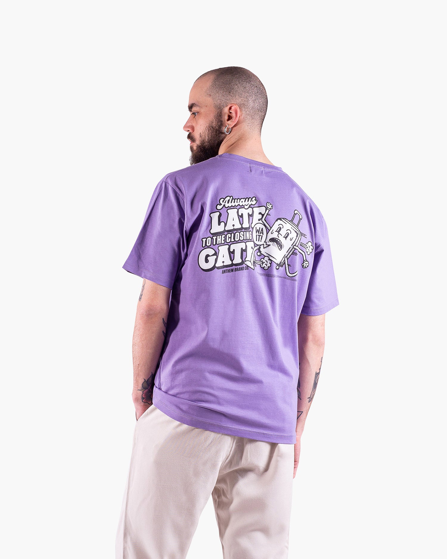 Anthem Brand T-shirt Cotone Uomo Streetwear Made in Italy Sostenibile