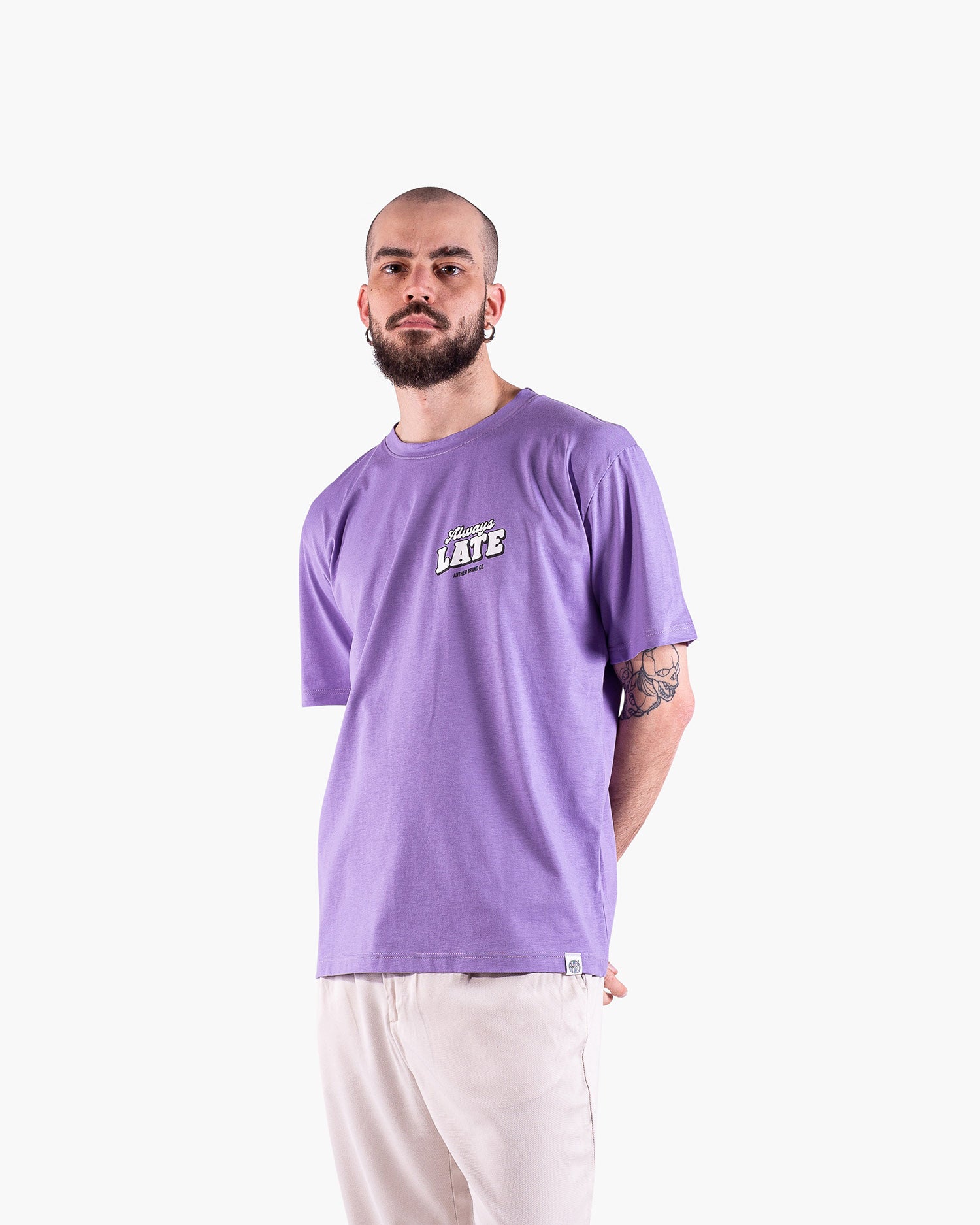 Anthem Brand T-shirt Cotone Uomo Streetwear Made in Italy Sostenibile