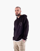 Anthem Brand Felpa Cappuccio Hoodie Oversized Uomo Cotone Abbigliamento Streetwear Made in Italy Sostenibile