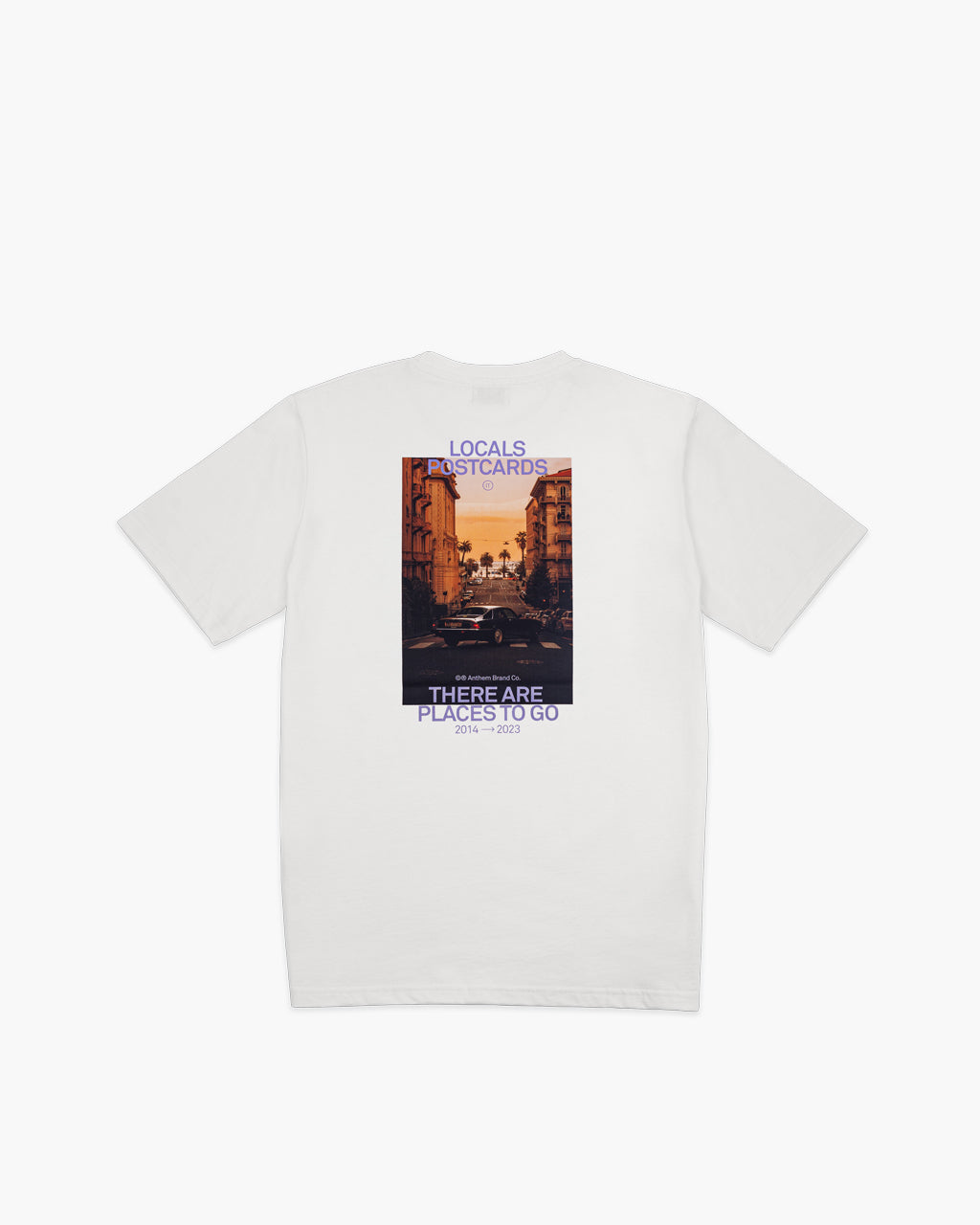Anthem Brand T-shirt Uomo Cotone Abbigliamento Streetwear Made in Italy Sostenibile