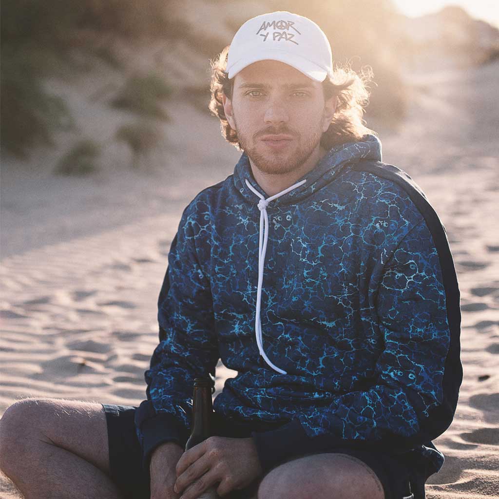 Anthem Brand Ocean Dye Hoodie Felpa Cappuccio Uomo