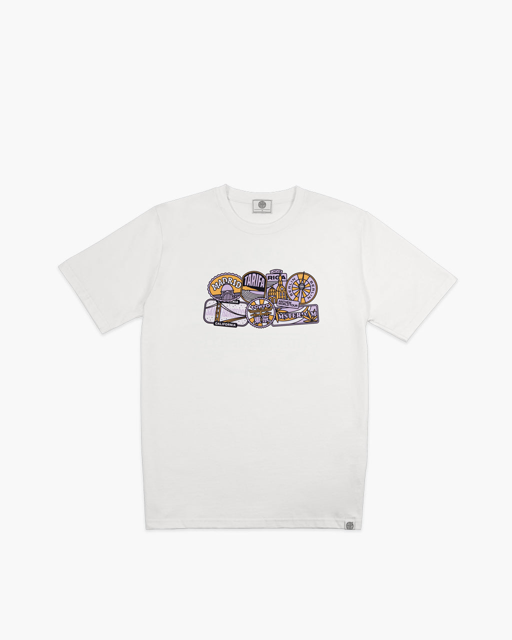 Anthem Brand T-shirt Uomo Cotone Abbigliamento Streetwear Made in Italy Sostenibile