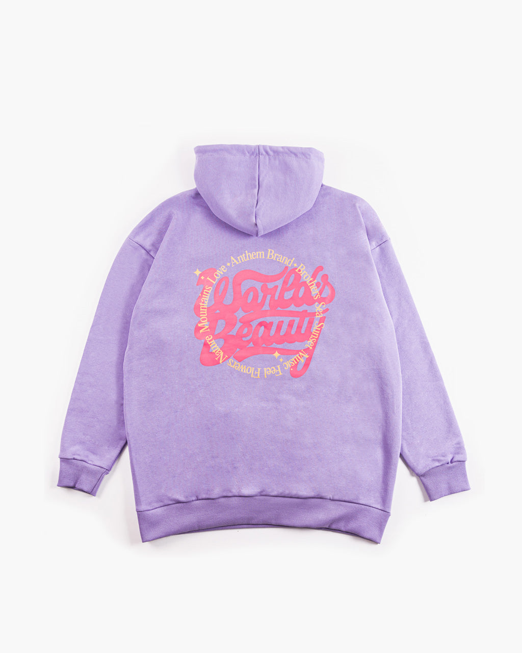 Anthem Brand Felpa Cappuccio Hoodie Oversized Uomo Cotone Abbigliamento Streetwear Made in Italy Sostenibile