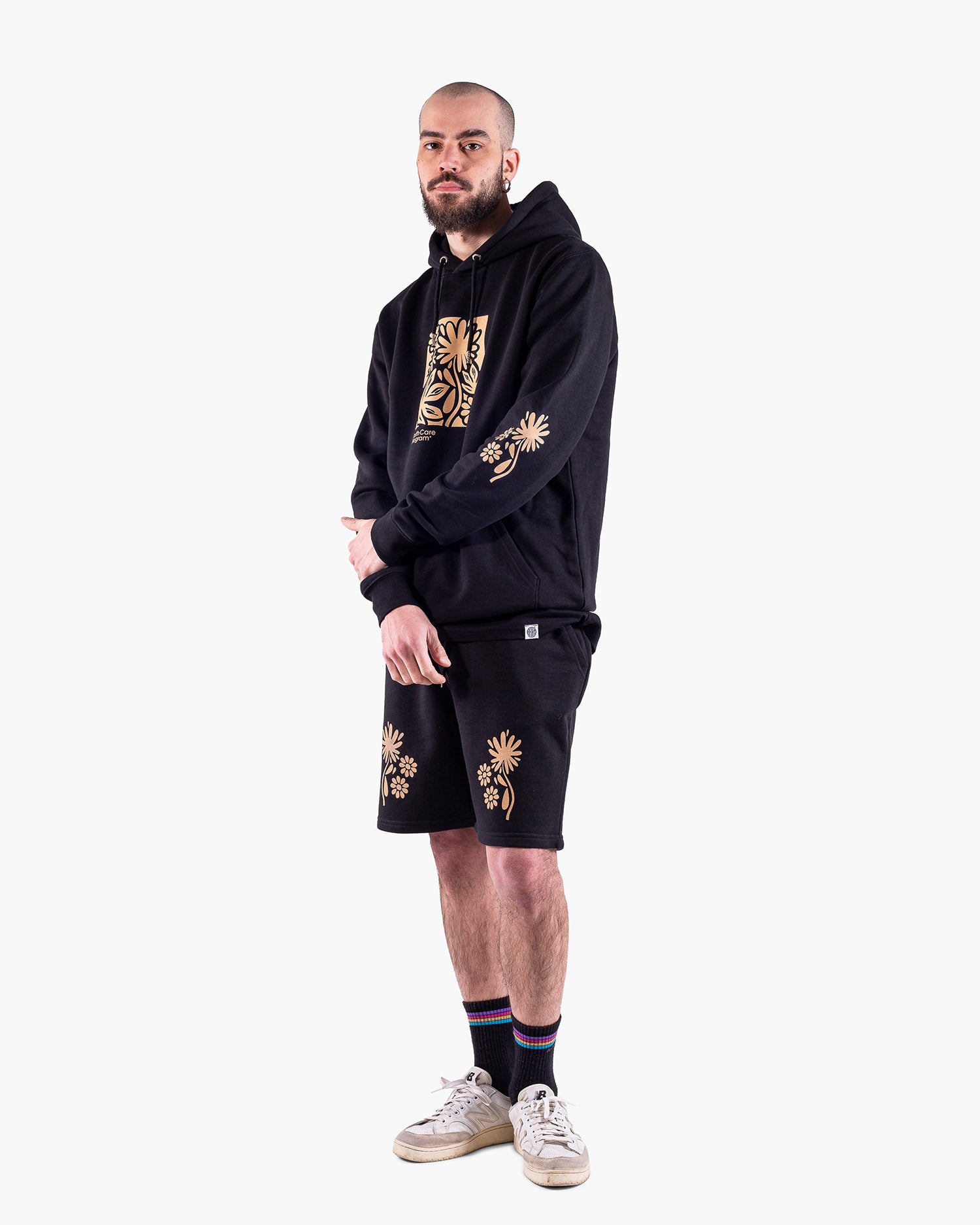 Anthem Brand Felpa Cappuccio Uomo Cotone Organico Abbigliamento Streetwear Made in Italy Sostenibile