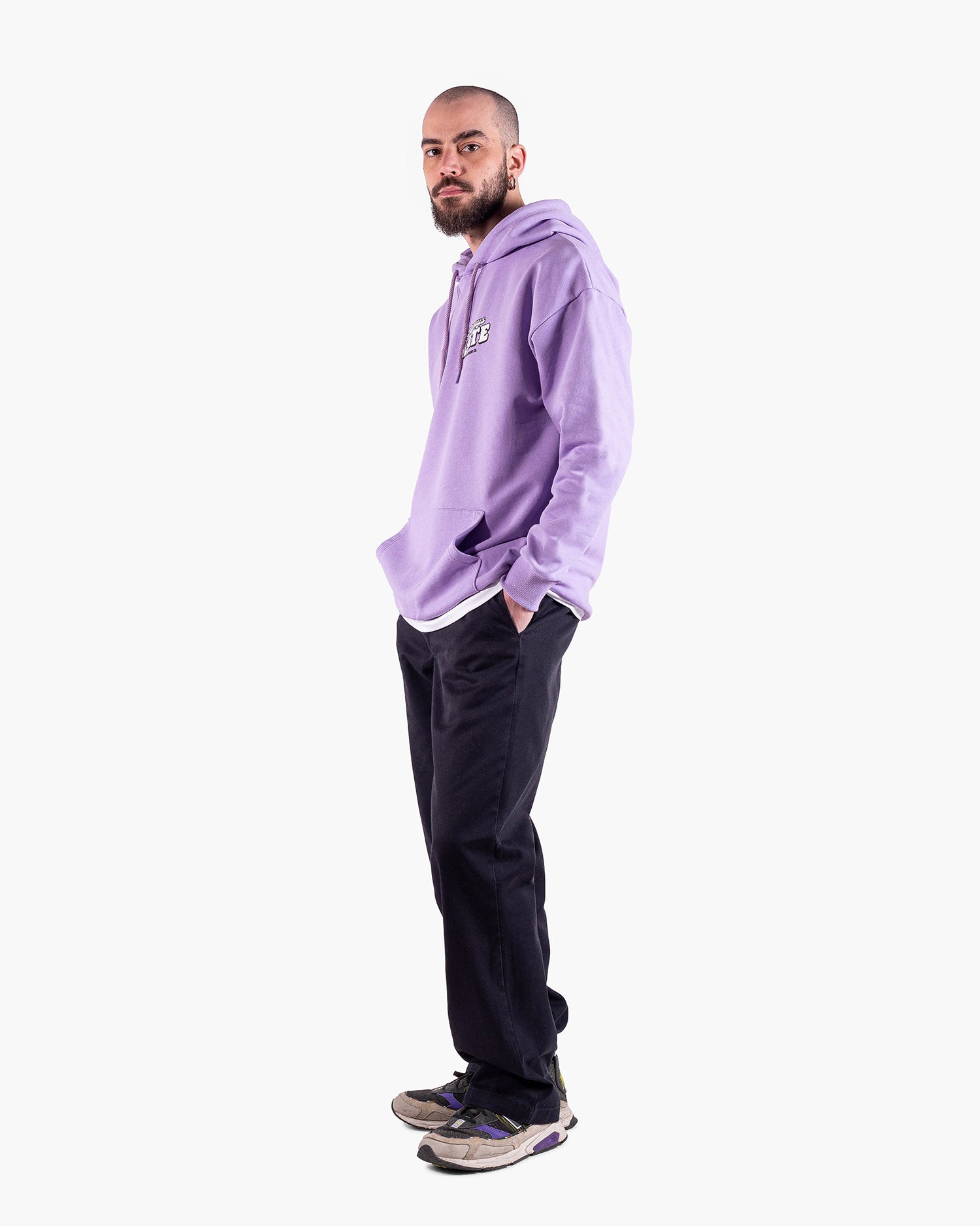 Anthem Brand Felpa Cappuccio Uomo Streetwear Made in Italy Sostenibile
