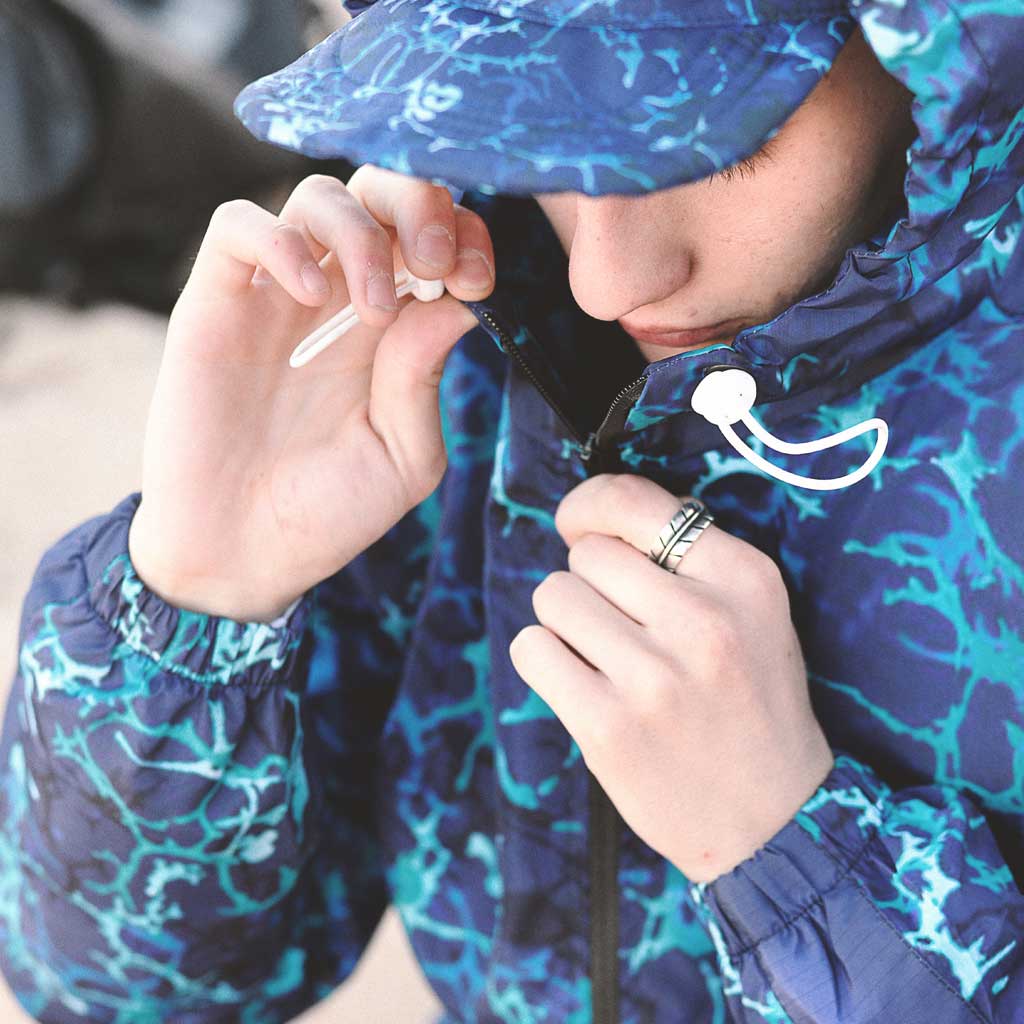 Anthem Brand Ocean Dye Jacket Giubbotto Antivento Uomo
