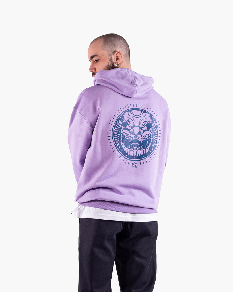 Anthem Brand Felpa Cappuccio Hoodie Oversized Uomo Cotone Abbigliamento Streetwear Made in Italy Sostenibile