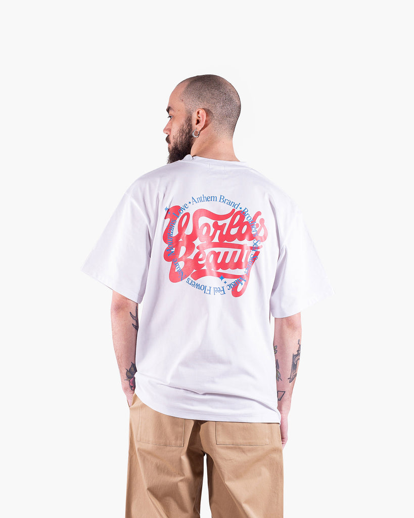 Anthem Brand Heavy T-shirt Oversized Uomo Cotone Pesante Americano Abbigliamento Streetwear Made in Italy Sostenibile